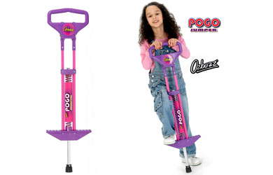 Unbranded Pogo Stick - Pink/Purple