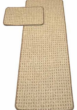 Poise Beige 57x100cm Runner and 57x40cm Doormat.