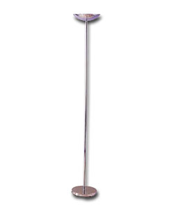 Polished Chrome Halogen Floor Lamp