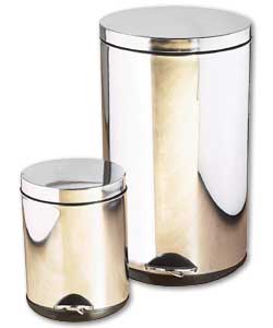 Size of 6 litre bin (W)23, (D)17, (H)30.5cm. Size