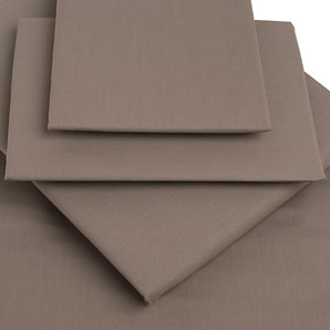 Polycotton Fitted Sheet- Mocha- Kingsize