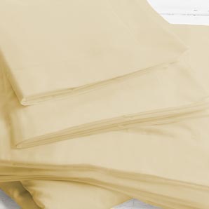 Polycotton Flat Sheet- Single- Primrose