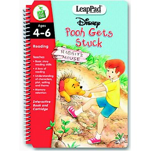 Leap-pad book - Using near touch technology, characters are brought to life with the pen and help