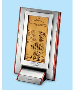 Weather forecast via easy to read animated weather