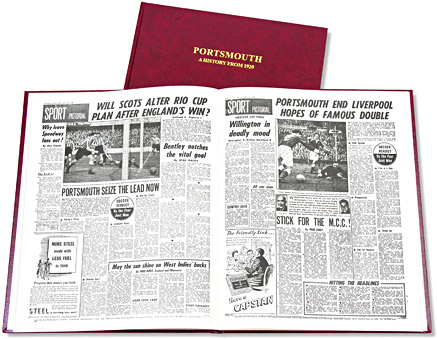 Unbranded Portsmouth Football Book