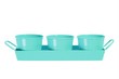 Unbranded Pots on a Tray - Blue