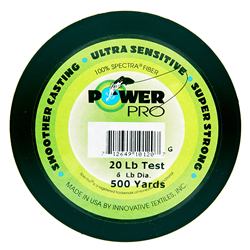 Unbranded PowerPro Braid Moss Green - 100yd - 50lb