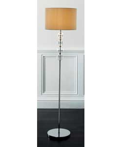 Unbranded Premium 4 Glass Balls Silk Floor Lamp