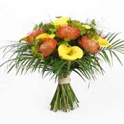 Protea and Calla Lily Bouquet