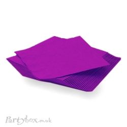 Purple - Napkins - pack of 20