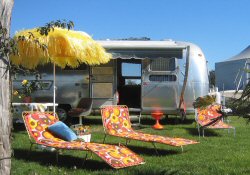 Unbranded Pyrenees caravan park and campsite