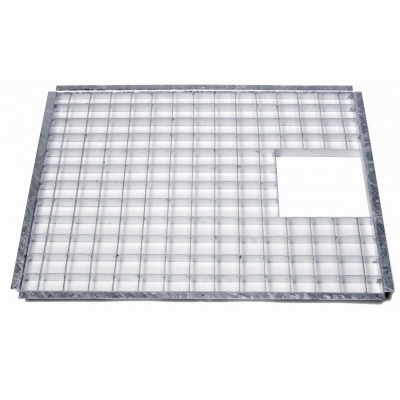 Unbranded Quadro Galvanised Steel Grid ( 71cm x 40cm)