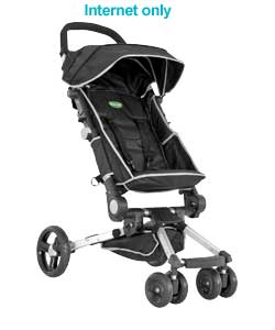 Unbranded Quicksmart Easyfold Black Stroller