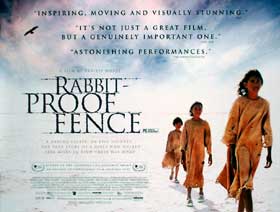 Rabbit Proof Fence movie poster