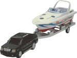 Radio Control Cadillac & Boat 1:64 Scale- Impact