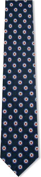 Unbranded RAF Roundel Tie