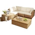 Rattan Corner Sofa