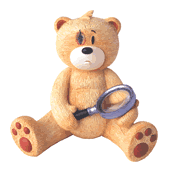 Ray Figurine Bad Taste Bear