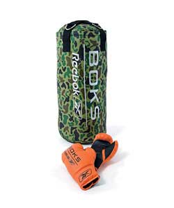 RBK 2ft Punch Bag and Gloves