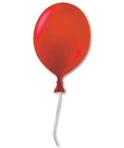 Red Balloon Plug-In Wall Light