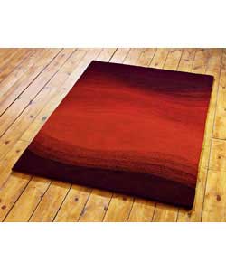 Red Graduated Rug 120 x 180cm