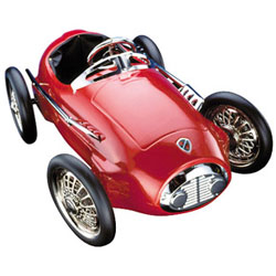 Red Retro Racer Pedal Car