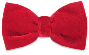 Unbranded Red Velvet Bow Tie