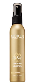 All Soft Addictive hair transformer is a lightweight formula that uses breakthrough nano-emulsion