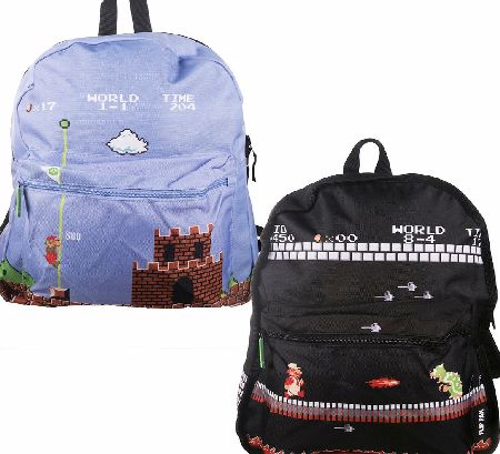 Unbranded Reversible Super Mario Brothers Nintendo Backpack