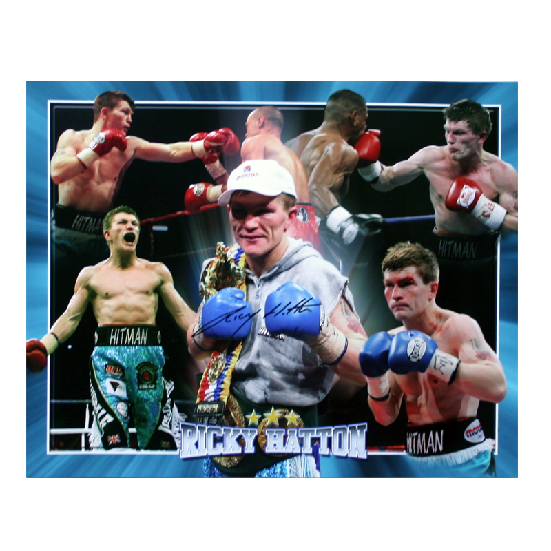 Unbranded Ricky Hitman Hatton Signed Print: The Legendary Hitman