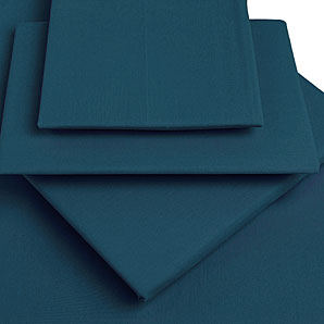 Rock Cotton Flat Sheet- Midnight Blue- Kingsize