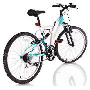 Unbranded Rockface 24 dual suspension girls bike