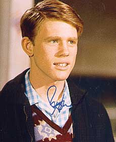 Ron Howard autograph