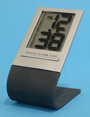 Unbranded Rubber Base Clock