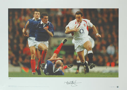 Rugby Greats Series: Signed by Dan Luger