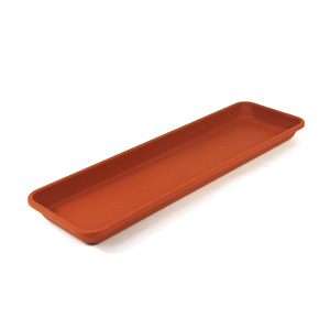 Unbranded Sankey Plantation Sill Tray  Terracotta 56cm