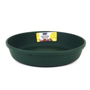 Designed to prevent water spillages  this multiple purpose saucer is designed to fit a wide range of