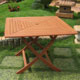 Unbranded Santa Ana FSC Folding Garden Table