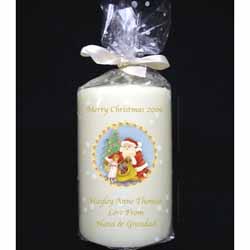 Unbranded Santa Candle