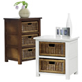 Sarasota 2 Drawer Chest - wht