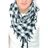 Unbranded Scarf - Buffalo Check (Black/White)