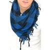 Unbranded Scarf - Buffalo Check (Blue/Black)