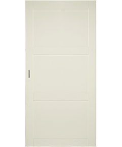 Unbranded Schreiber Sliding Wardrobe Door - Shaker Ivory