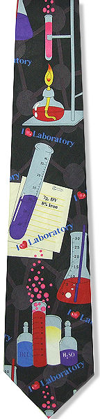 Unbranded Science Chemistry Tie