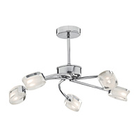 Unbranded SE5215 5CC - Polished Chrome Ceiling Light