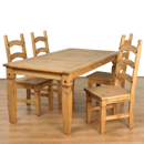 Seconique Corona 5ft dining set furniture