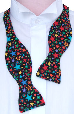 Unbranded Self-Tie Bright Stars Bow Tie