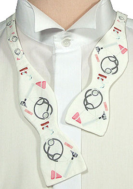 Unbranded Self-Tie Medical Supplies Bow Tie