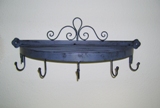 Unbranded Semi-circular Hook and Shelf unit