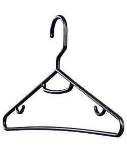 Unbranded Set of 30 Plastic Coat Hangers